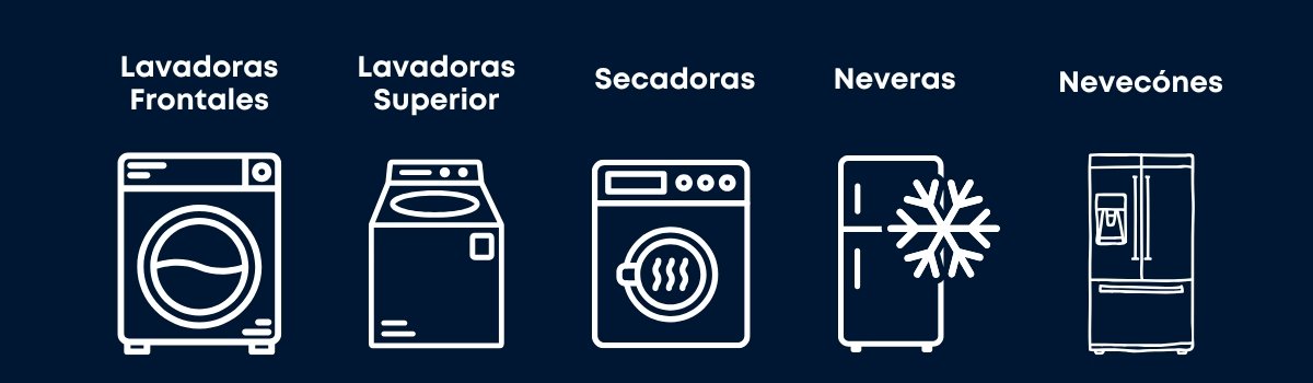 Lavadoras y neveras